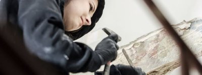 У Львівському музеї історії релігії виявили давній поліхромний стінопис