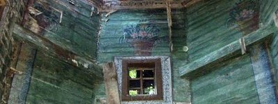 На Хмельниччині продовжує занепадати унікальний дерев’яний храм ХVIII століття