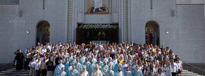 Молодь УГКЦ здійснює прощу до Патріаршого собору Воскресіння Христового у Києві