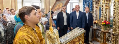 Metropolitan Onufriy awards Putin's ally in Moldova