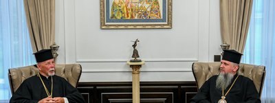 Митрополит Епіфаній зустрівся з екзархом Вселенського Патріархату в Литві