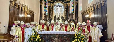 Єпископи УГКЦ взяли участь у інтронізації нового ординарія Кам’янець-Подільської дієцезії Едуарда Кави