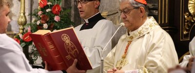 Кардинал Крешенціо Сепе подякував українцям за свідчення віри, надії та любові