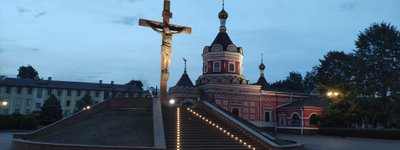 У Кам’янському після тривалої паузи відновили підсвічення на «Голгофі»