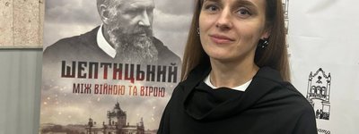 Наталка Пономарів, режисерка документального фільму "Шептицький. Між війною та вірою". Суспільне Житомир/Тетяна Іскоростенська