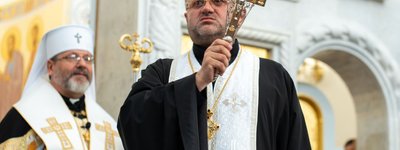 Глава УГКЦ привітав єпископа Володимира Фірмана із 25-річчям священства