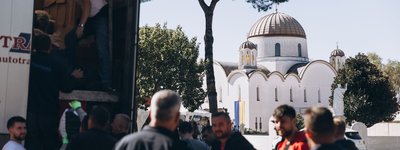 140 гуманітарний вантаж зі собору Святої Софії у Римі вирушив до України