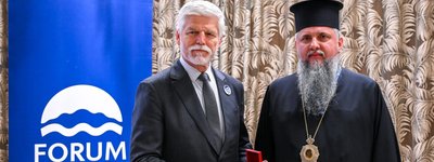 Metropolitan Epifaniy meets with Czech Republic's President and Foreign Minister
