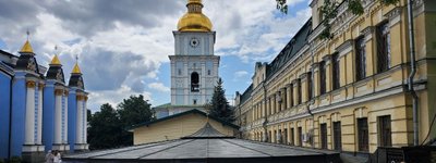 У Києві завершується музеєфікація фундаментів надбрамної церкви Михайлівського монастиря