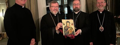 Глава УГКЦ зустрівся з католицьким єпископом Осло та директоркою Карітас Норвегії