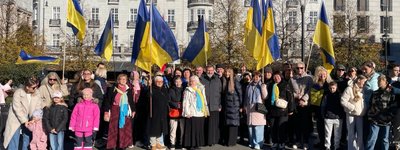 Патріарх УГКЦ взяв участь в акції солідарності з Україною у центрі Осло