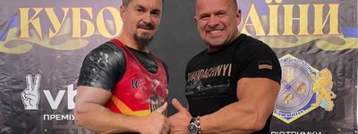 о. Макарій Дутка зі своїм тренером Павлом Зінком