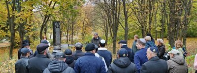 У Дніпрі відбулася церемонія вшанування пам'яті до 84-х роковин розстрілів жертв Голокосту