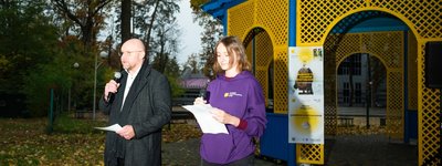 У Києві встановили останній Камінь спотикання сезону 2025 у пам'ять про Праведника народів світу