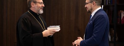 Глава УГКЦ зустрівся з очільником Українського інституту національної пам’яті Олександром Алфьоровим