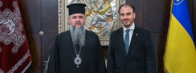 OCU Primate meets with Ambassador of Czech Republic to Ukraine
