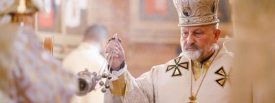 Глава УГКЦ привітав митрополита Ігоря Возьняка з 20-річчям інтронізації та 45-річчям священства