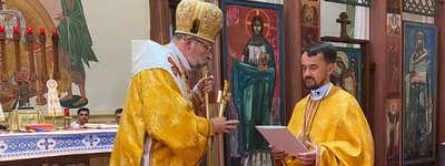 Єпископ Гліб Лончина і єпископ-номінат Ігор Ранця