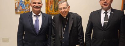 Віктор Єленський запросив кардинала Коха відвідати Україну