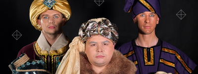 The Three Kings: Melchior, Caspar & Balthazar. Virtual Vertep Vision
