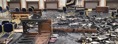 У Чернівцях підпалили Садгірську синагогу
