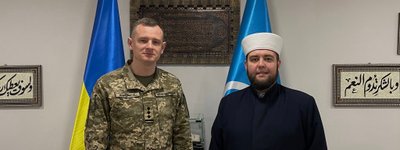 Муфтій Мурат Сулейманов зустрівся з начальником Служби військового капеланства ЗСУ