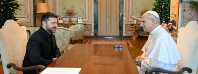 President of Ukraine meets with Pope
