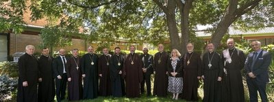 Єпископи Постійного Синоду УГКЦ розповіли Секретарю конференції єпископів Австралії про місію Церкви, коли країна у війні