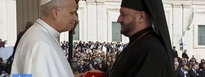 Єпископ Мукачівської греко‑католицької єпархії зустрівся з Папою Римським у Ватикані