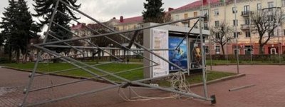 У єврейській громаді Чернігова прокоментували інцидент з поваленою ханукією