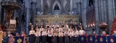 Український хор заспівав “Щедрик” у різдвяному зверненні короля Чарльза III