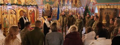 Владика УГКЦ Степан Сус відвідав військових медиків і захисників у госпіталі ЗСУ на Святвечір