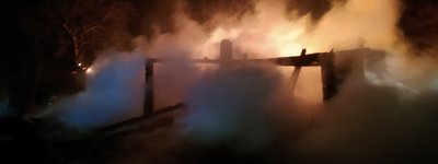 На Волині згорів будинок, де молилися віряни УПЦ МП