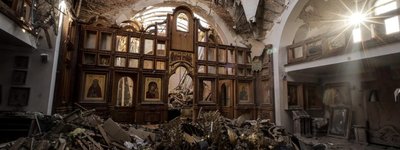 У мережі з’явилися фото зруйнованого російськими авіабомбами храму УПЦ МП на Донеччині