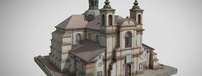 Львівська компанія оцифрувала костел Діви Марії XVII століття в Івано-Франківську