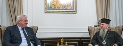 Митрополит Епіфаній зустрівся з міністром закордонних справ України та очільником ГУР