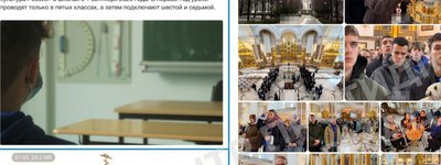 Russia uses education and religion to militarize children in temporarily occupied territories of Ukraine