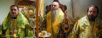 Предстоятель ПЦУ звершив Літургію в Дальніх печерах Києво-Печерської лаври
