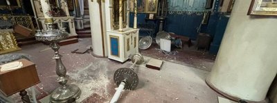 Від російських обстрілів постраждав храм УПЦ МП у Херсоні