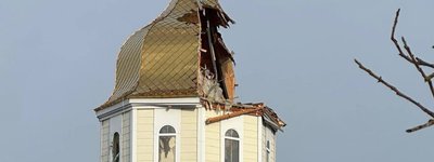 Російські дрони пошкодили на Київщині купол церкви УПЦ МП та монастир сестер Кармеліток