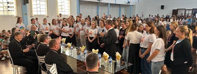 «Ми маємо велике майбутнє», — Глава УГКЦ на зустрічі з дітьми у Бразилії