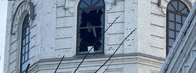 Росіяни обстріляли храм УПЦ МП у Нікополі
