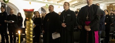 Молитва солідарності з Україною: міжнародна спільнота «Карітас» засвідчила єдність з українськими колегами