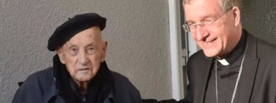 Папа Лев XIV привітав з днем народження найстрішого у світі священика