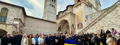 У базиліці Святого Франциска в Асижі молилися за справедливий мир в Україні