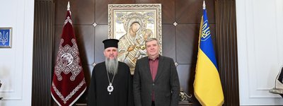 Предстоятель ПЦУ зустрівся зі старшим єпископом Української Церкви християн віри євангельської