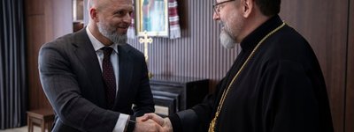Глава УГКЦ обговорив з міністром молоді та спорту підтримку молоді в Україні та за кордоном