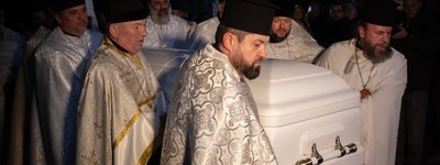 У Михайлівському-Золотоверхому соборі прощаються із Патріархом Філаретом