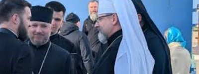 На прощання із Патріархом Філаретом прибув Предстоятель УГКЦ