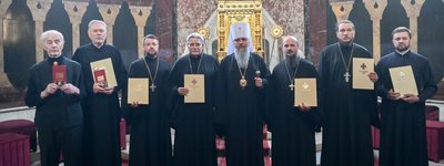 Предстоятель ПЦУ зустрівся з кліром Володимирського собору Києва